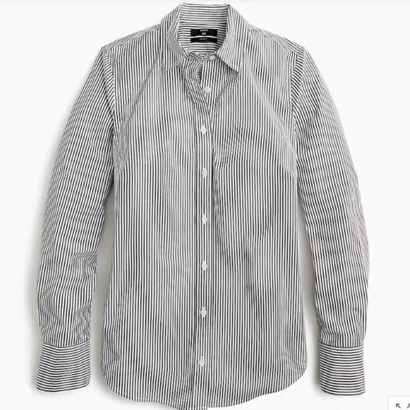 Gap button up vertical striped top size large - Picture 1 of 2